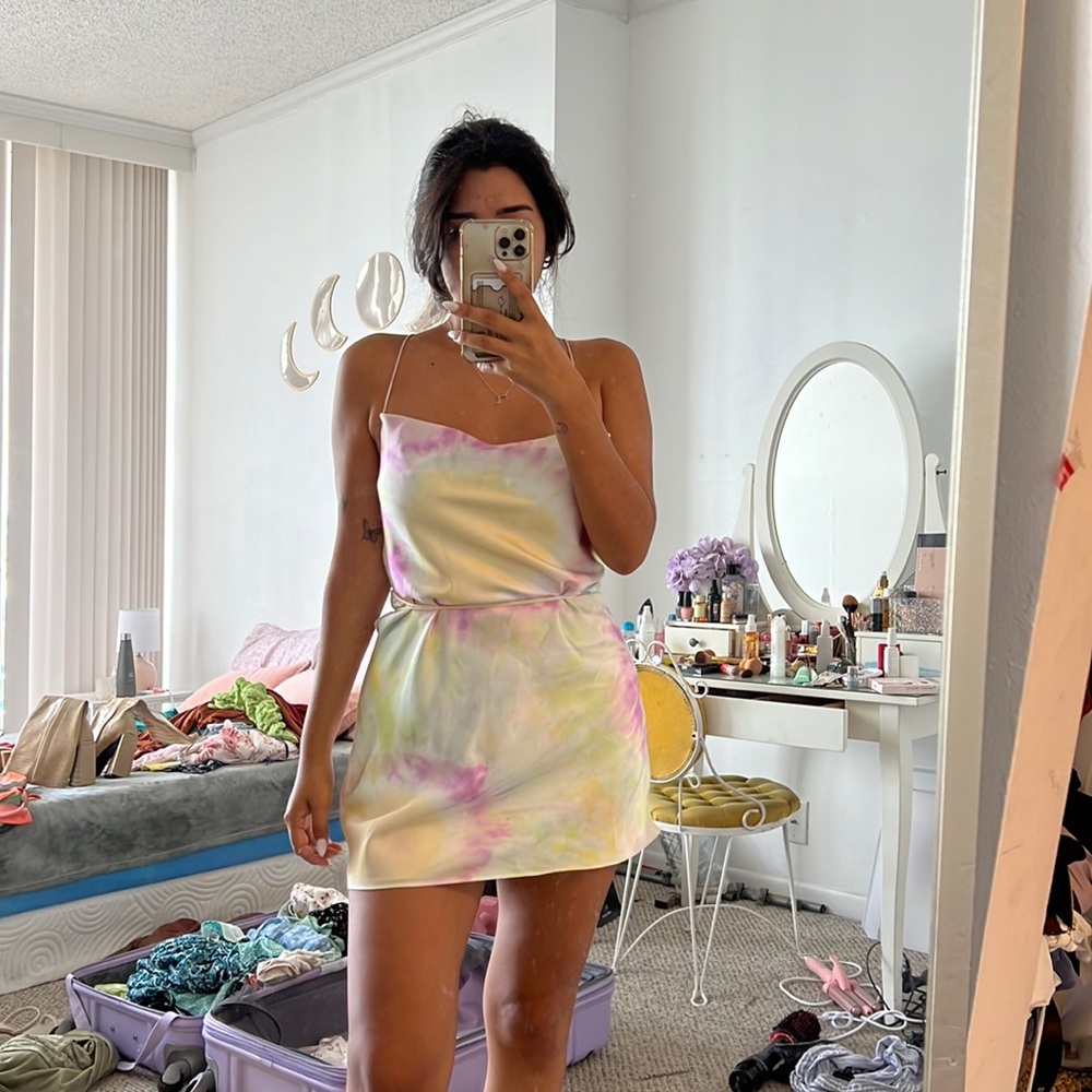 Zara silky dress